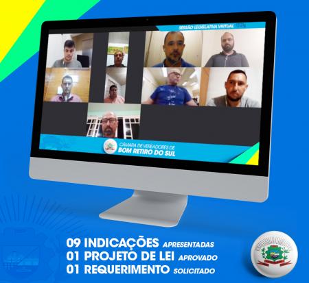 Sessão ordinária virtual de 23 de março