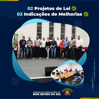 Sessão ordinária de 19 de abril